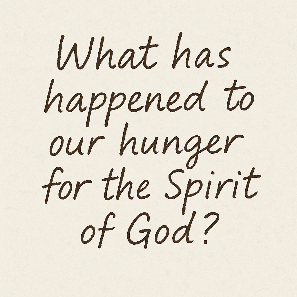 Rekindling Fellowship with the Holy Spirit